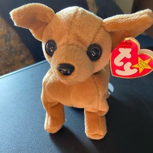 Beanie Babies Tiny Chihuahua Tiny born Sept 1998. Originally tags still on